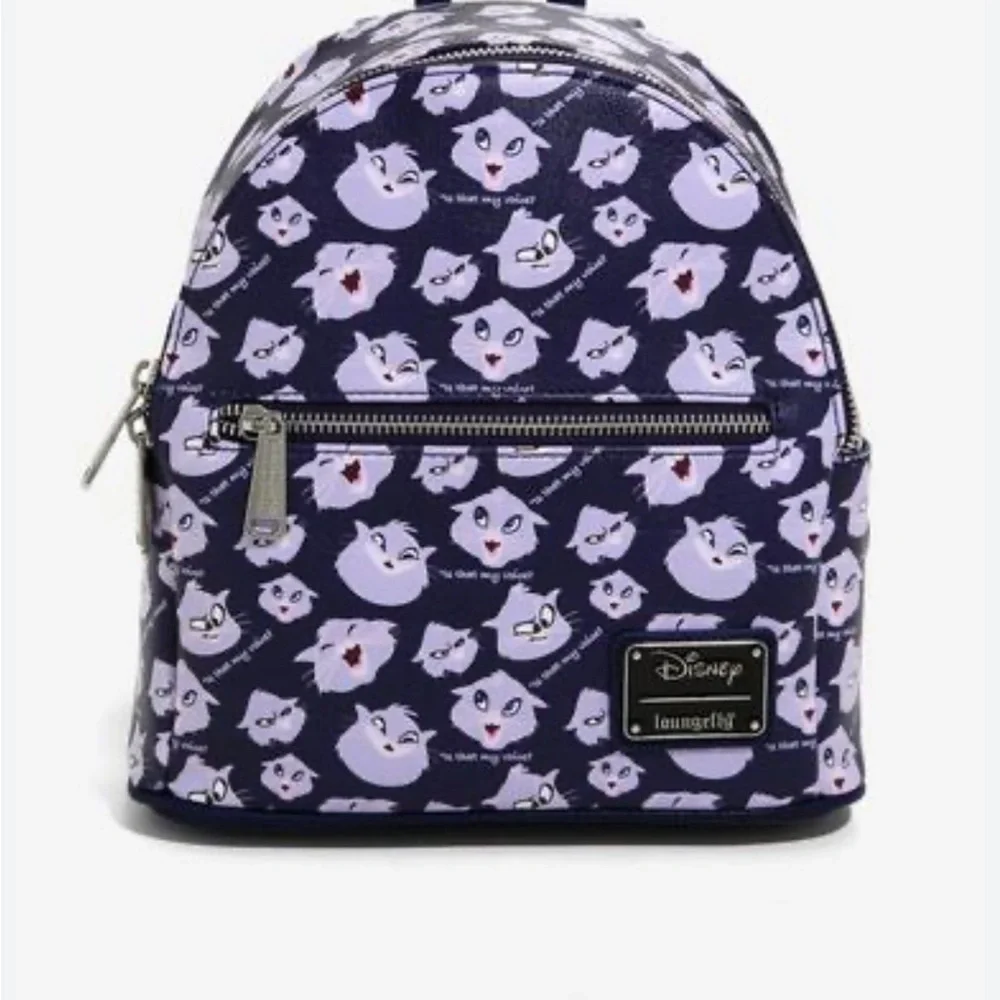 DISNEY Loungefly The Emperor's‎ New Groove Yzma Cat Mini Backpack